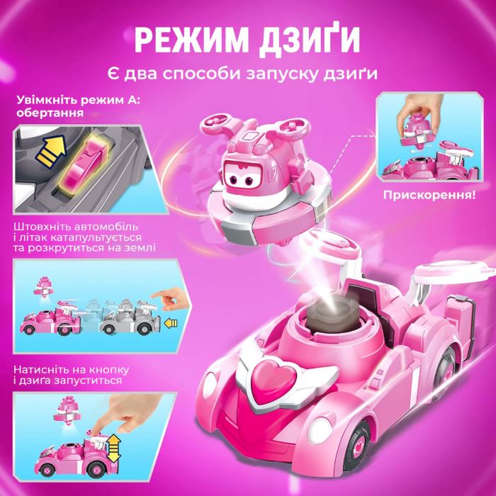 Ігровий набір Super Wings Spinning Vehicle Діззі (Dizzy)