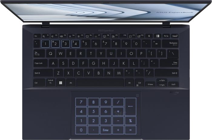 Ноутбук ASUS Expertbook B9 B9403CVAR-KM0708X 14" WQXGA+ OLED, Intel Ultra 7 150U, 32GB, F1TB, UMA, Win11P, Чорний