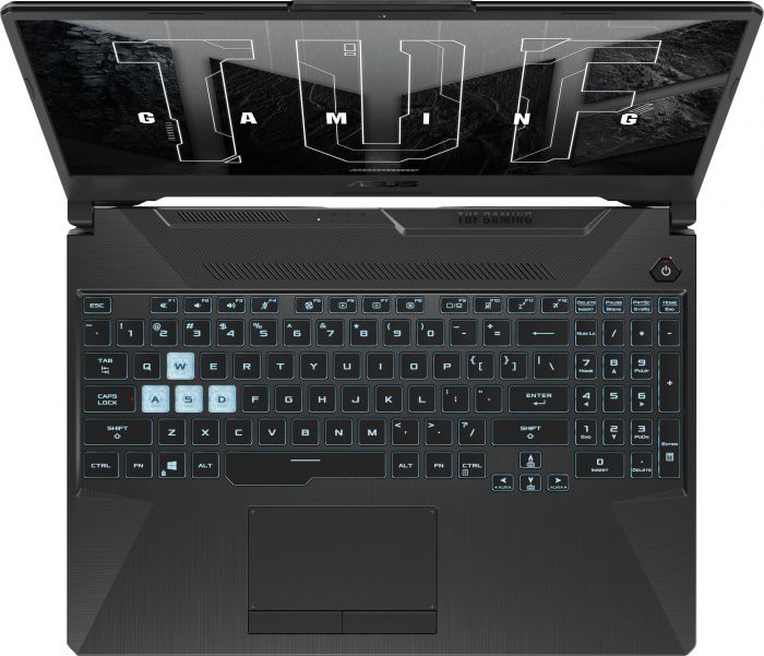 Ноутбук ASUS TUF Gaming A15 FA506NF-HN031 15.6" FHD IPS, AMD R5-7535HS, 16GB, F512GB, NVD2050-4, NoOS, Чорний