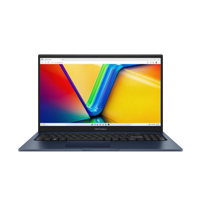 Ноутбук ASUS Vivobook 15 X1504ZA-BQ604 15.6" FHD IPS, Intel i3-1215U, 16GB, F512GB, UMA, NoOS, Блакитний