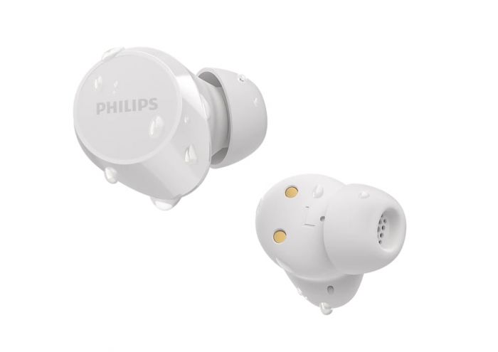 Навушники TWS Philips TAT1209 BT 5.3, IPX4, SBC, Touch control, Білий