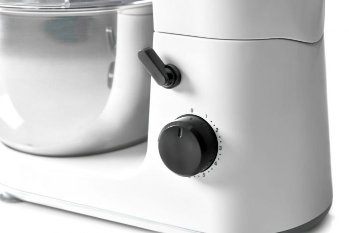 Кухонна машина Gorenje 600Вт, чаша-метал, корпус-пластик, насадок-3, білий