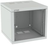 Шафа  ZPAS 19", 15U, Z-BOX, з змінними бічними стінками, 600х600 мм, максимально 100кг, сіра