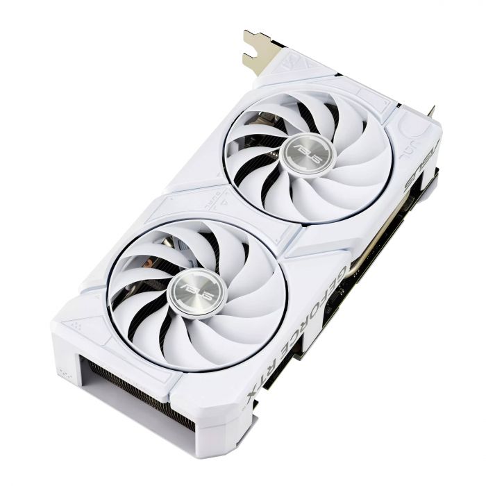 Відеокарта ASUS GeForce RTX 4070 SUPER 12GB GDDR6X EVO білий DUAL-RTX4070S-O12G-EVO-WHITE