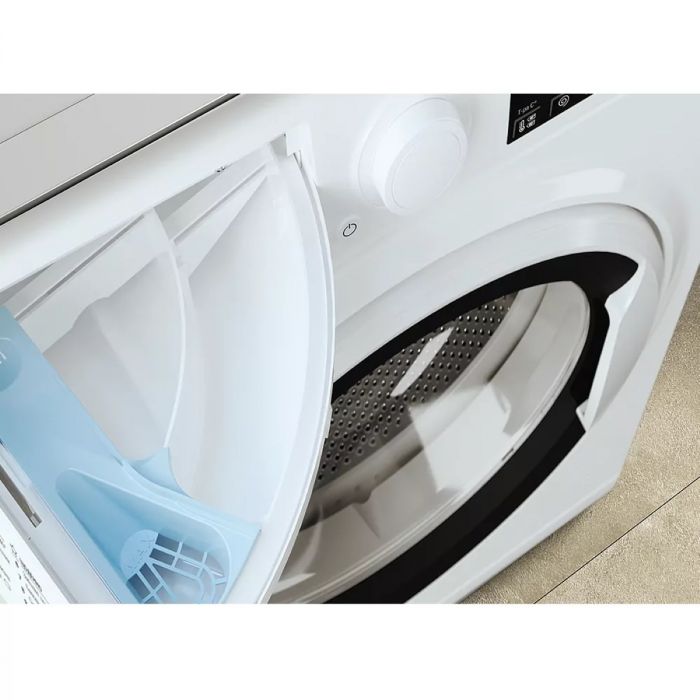 Пральна машина Whirlpool фронтальна, 6кг, 1200, A+++, 43см, дисплей, інвертор, люк чорний, білий