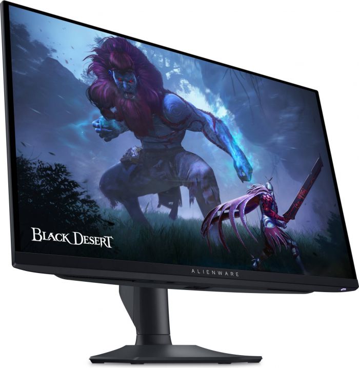 Монітор DELL 27" AW2725DF HDMI, 2xDP, USB, QD-OLED, 2560x1440, 360Hz, 0.03ms, DCI-P3 99.3%, FreeSync, Pivot, HDR TrueBlack 400