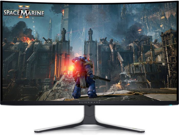 Монітор DELL 31.6" AW3225QF 2xHDMI, DP, USB, QD-OLED, 3840x2160, 240Hz, 0.03ms, DCI-P3 99%, CURVED, G-SYNC, FreeSync, Pivot, HDR TrueBlack 400