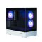 Корпус Zalman P30 без БЖ, 1xUSB3.0, 1xUSBType-C, 3x120мм ARGB, VGA 420мм, LCS ready, TG Side Panel, mATX, чорний/білий