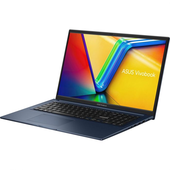 Ноутбук ASUS Vivobook 17 X1704ZA-AU148 17.3" FHD IPS, Intel i5-1235U, 8GB, F512GB, UMA, NoOS, Блакитний