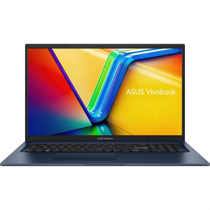 Ноутбук ASUS Vivobook 17 X1704ZA-AU148 17.3" FHD IPS, Intel i5-1235U, 8GB, F512GB, UMA, NoOS, Блакитний