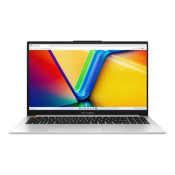 Ноутбук ASUS Vivobook S 15 K5504VA-MA383 15.6" 2.8K OLED, Intel i7-13700H, 16GB, F1TB, UMA, NoOS, Сріблястий