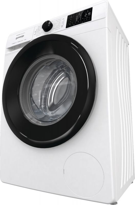 Пральна машина Gorenje фронтальна, 8кг, 1400, A+++, 46,5см, дисплей, пара, інвертор, білий