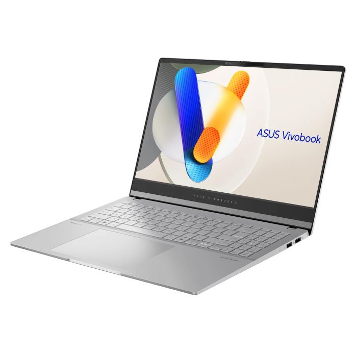 Ноутбук ASUS Vivobook S 15 M5506UA-MA043 15.6" 2.8K OLED, AMD R9-8945HS, 32GB, F1TB, UMA, NoOS, Сріблястий