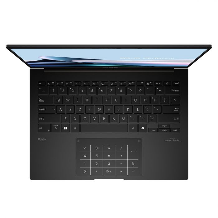 Ноутбук ASUS Zenbook 14 UM3406HA-QD081 14" WUXGA OLED, AMD R7-8840S, 16GB, F1TB, UMA, NoOS, Чорний