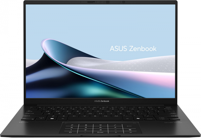 Ноутбук ASUS Zenbook 14 UM3406HA-QD081 14" WUXGA OLED, AMD R7-8840S, 16GB, F1TB, UMA, NoOS, Чорний