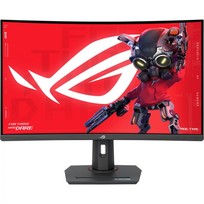 Монітор Asus 31.5" ROG Strix XG32WCS HDMI, DP, USB-C, Audio, VA, 2560x1440, 180Hz, 1ms, sRGB 125%, CURVED, FreeSync, HAS, HDR400