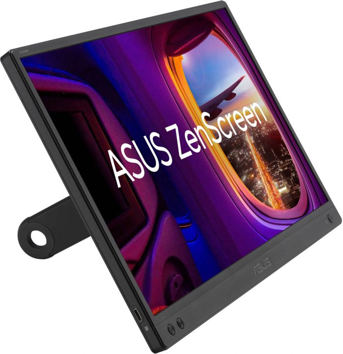 Монітор портативний Asus 15.6" ZenScreen MB166CR USB-C, IPS, Case