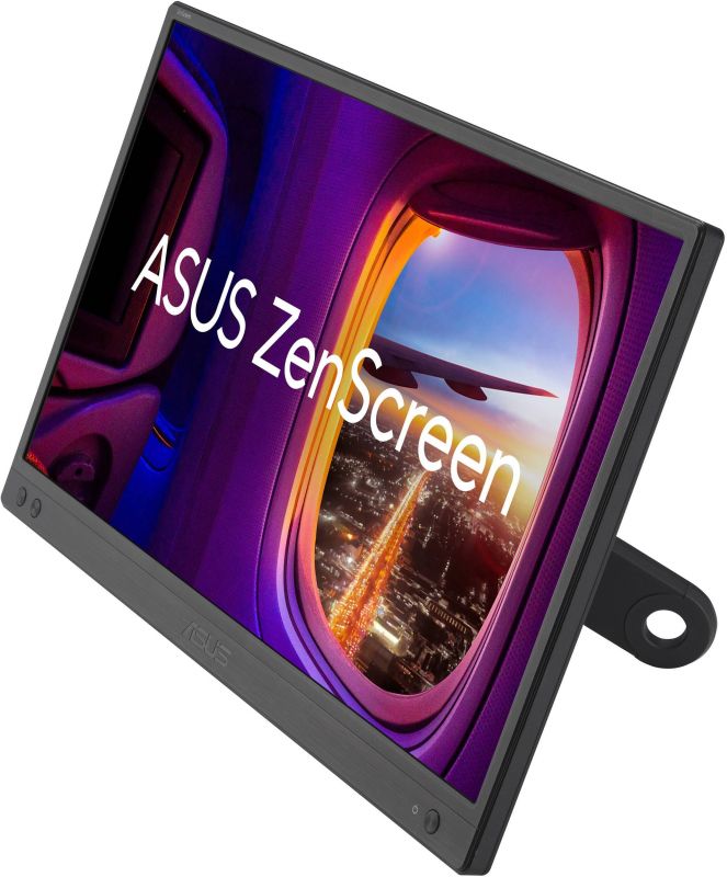 Монітор портативний Asus 15.6" ZenScreen MB166CR USB-C, IPS, Case