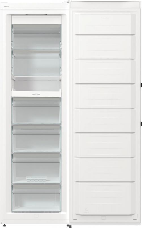 Морозильна камера Gorenje, 185.5x59.5х66.3, 280л, 1дв., A++, NF, диспл зовн., інвертор, білий