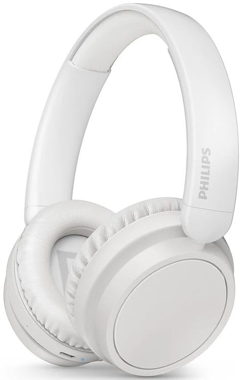 Навушники Over-ear Philips TAH5209 BT 5.3, SBC, Wireless, Mic, Білий