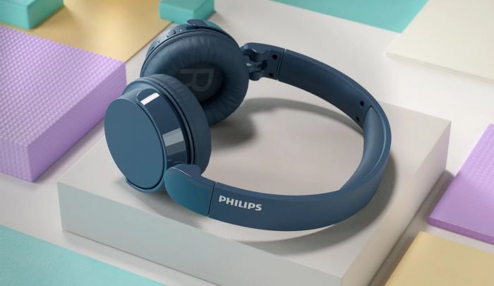 Навушники On-ear Philips TAH4209 BT 5.3, Wireless, Mic, Синій