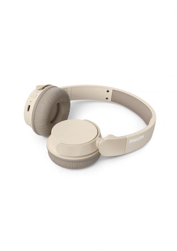 Навушники On-ear Philips TAH3209 BT 5.3, Wireless, Mic, Бежевий