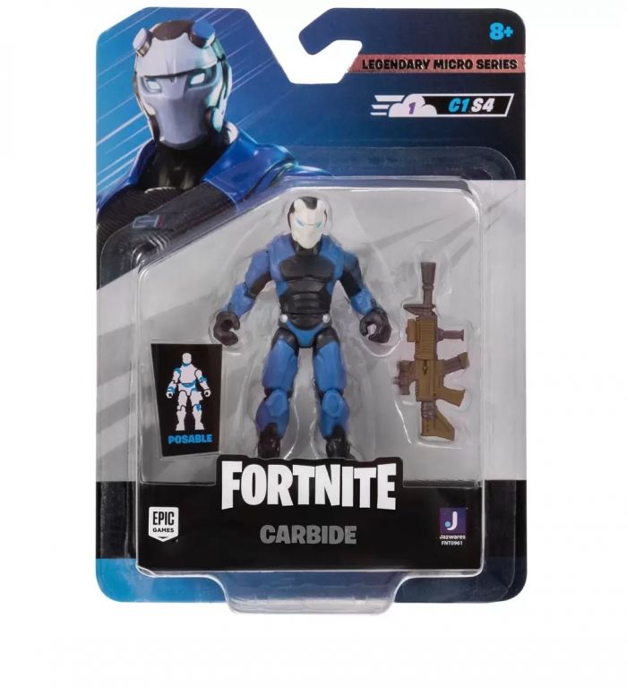 Колекційна фігурка Fortnite Micro Legendary Series Carbide, 6см