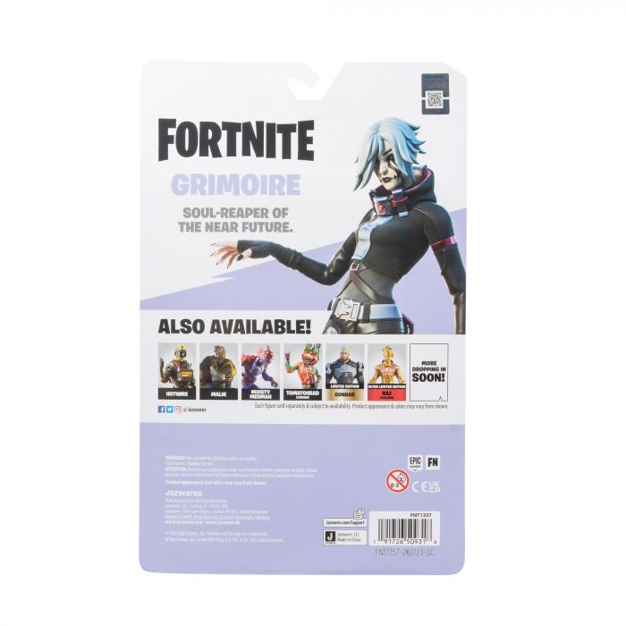 Колекційна фігурка Fortnite Solo Mode Grimoire, 10см