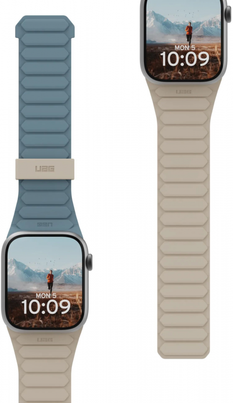 Ремінець UAG для Apple Watch Ultra 2/Ultra-49-45-44-42mm, Pathfinder, Dune/Cloud Blue