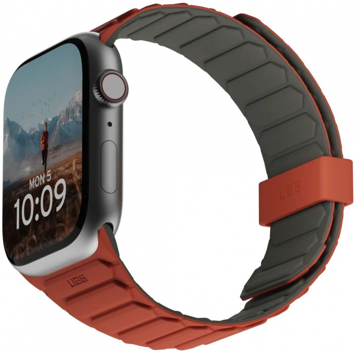 Ремінець UAG для Apple Watch Ultra 2/Ultra-49-45-44-42mm, Pathfinder, Olive/Rust