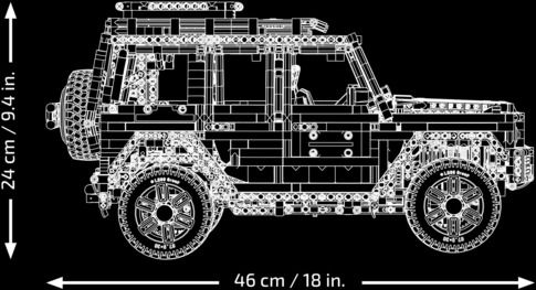 Конструктор LEGO Technic Mercedes-Benz G 500 PROFESSIONAL Line