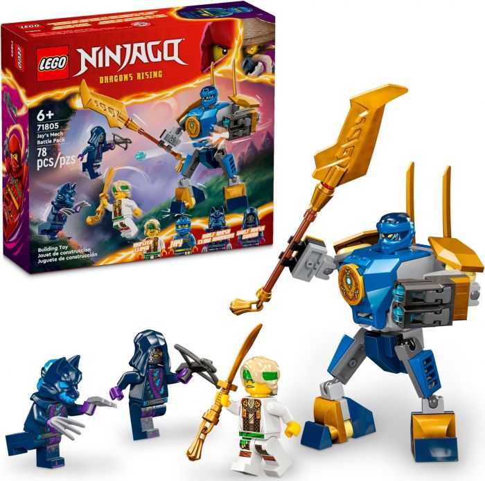 Конструктор LEGO NINJAGO Бойовий набір робота Джея