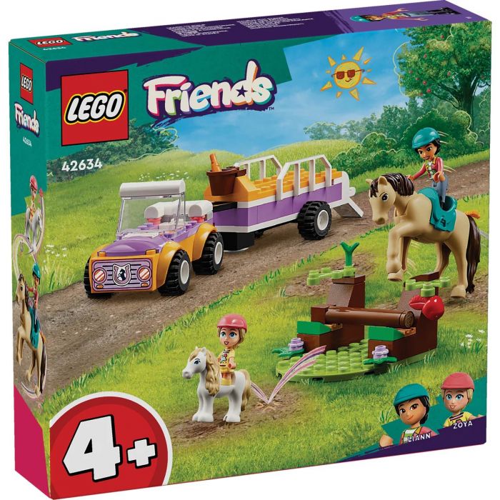 Конструктор LEGO Friends Причіп для коня й поні