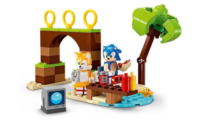 Конструктор LEGO Sonic the Hedgehog Човен із «Пригод Тейлза»