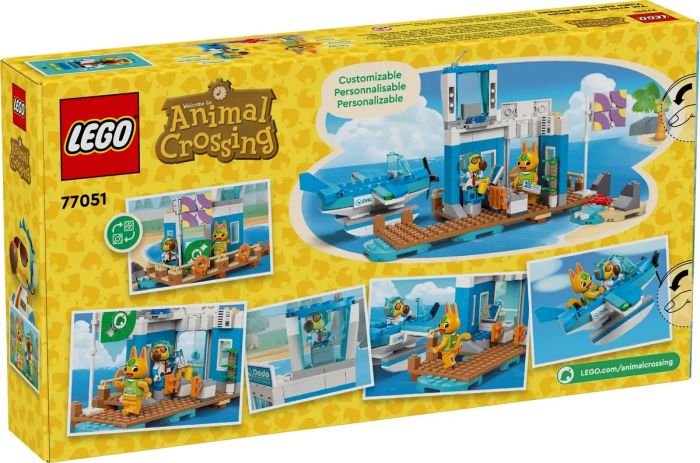 Конструктор LEGO Animal Crossing Літайте з Dodo Airlines