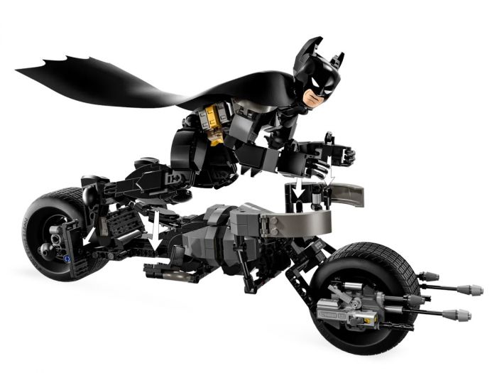 Конструктор LEGO Batman Фігурка Бетмена для складання і бетцикл