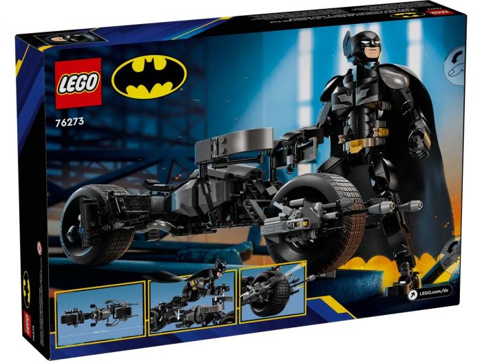 Конструктор LEGO Batman Фігурка Бетмена для складання і бетцикл