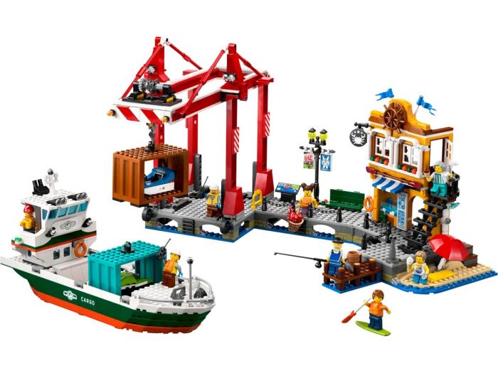 Конструктор LEGO City Морська гавань із вантажним судном