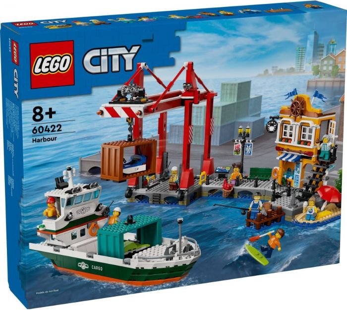 Конструктор LEGO City Морська гавань із вантажним судном