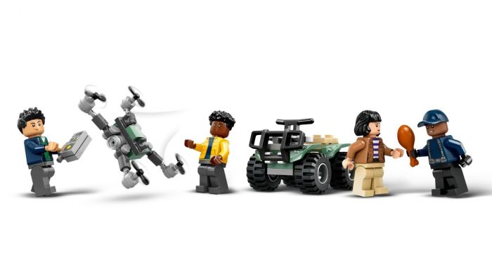 Конструктор LEGO Jurassic World Місії динозаврів: Вантажівка для перевезення алозавра