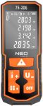 Далекомір лазерний Neo Tools, 0.05–100м, ±2мм, 0.96кг