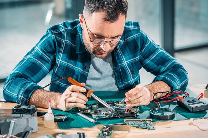 Паяльник електричний Neo Tools  60Вт 450°C нікельована мідь