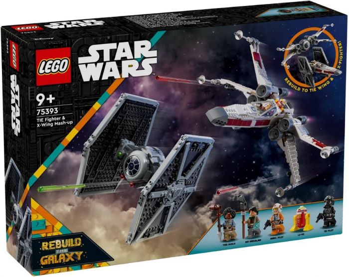 Конструктор LEGO Star Wars Збірний пакет «Винищувач TIE і Корабель X-wing»