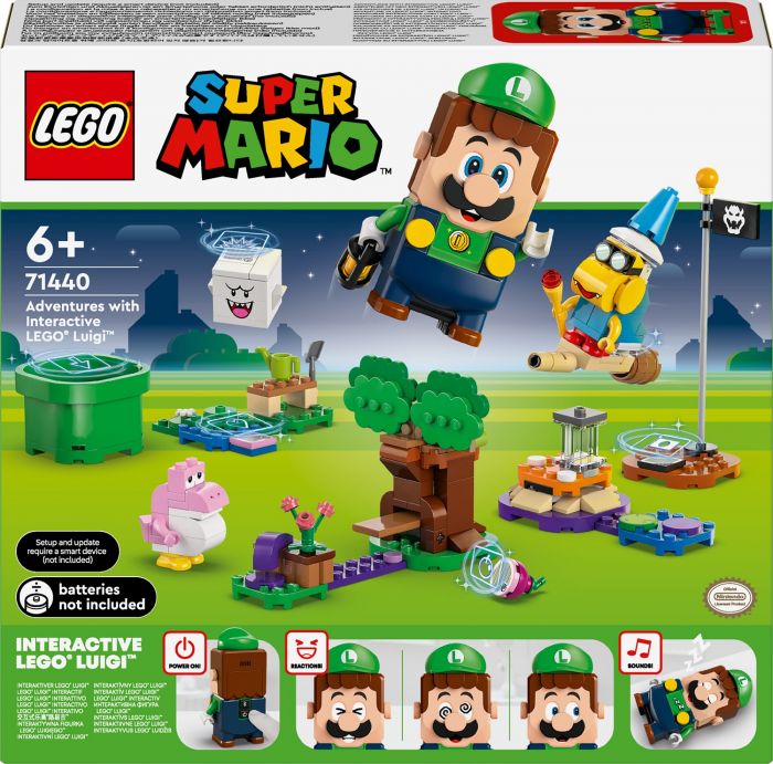 Конструктор LEGO Super Mario Пригоди з інтерактивним LEGO Луїджі