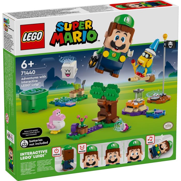 Конструктор LEGO Super Mario Пригоди з інтерактивним LEGO Луїджі