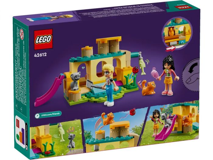 Конструктор LEGO Friends Пригоди на котячому ігровому майданчику