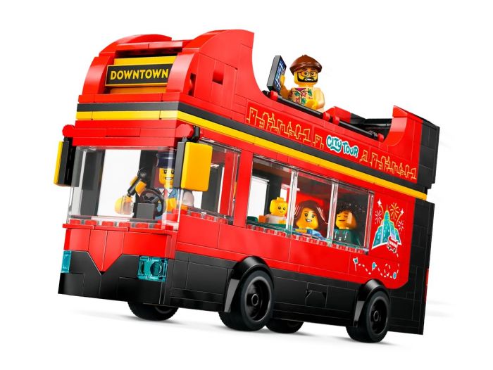 Конструктор LEGO City Червоний двоповерховий екскурсійний автобус