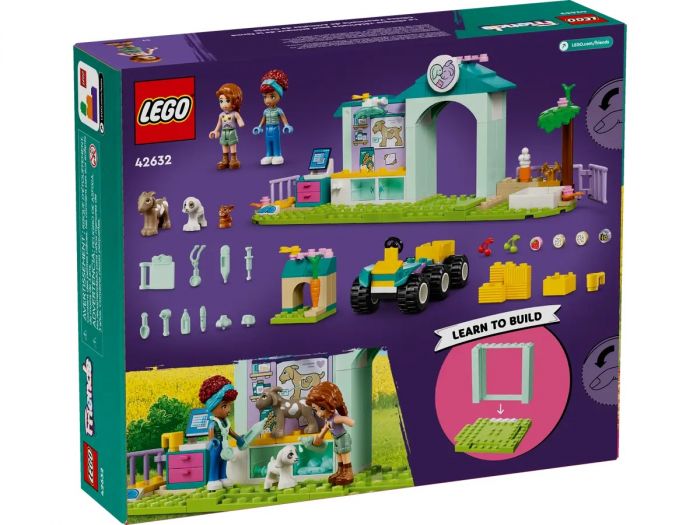 Конструктор LEGO Friends Ветеринарна клініка для сільськогосподарських тварин