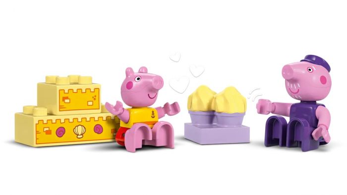 Конструктор LEGO DUPLO Peppa Pig Морська прогулянка Пеппи на човні