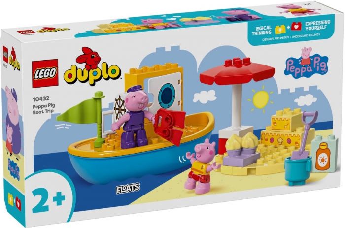 Конструктор LEGO DUPLO Peppa Pig Морська прогулянка Пеппи на човні